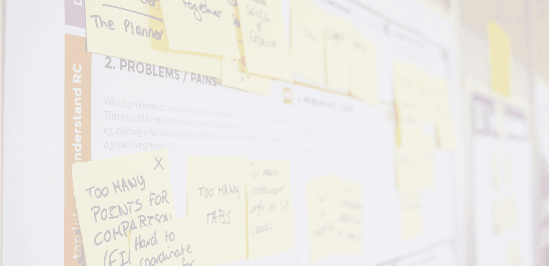 Problem solving post it notes